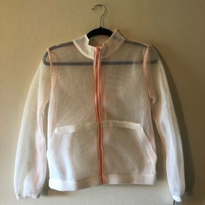 (NWT) Art Class - White Mesh Jacket - XL (kids sizing) - Small/Medium (adults)